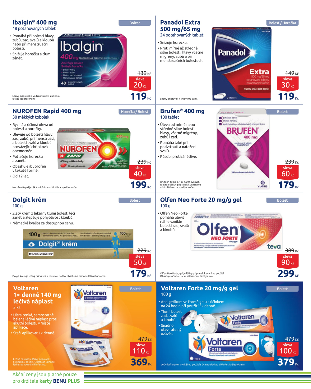 Leták BENU Lékárna leták - strana 4