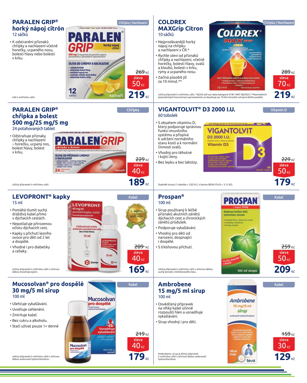 Leták BENU Lékárna leták - strana 7