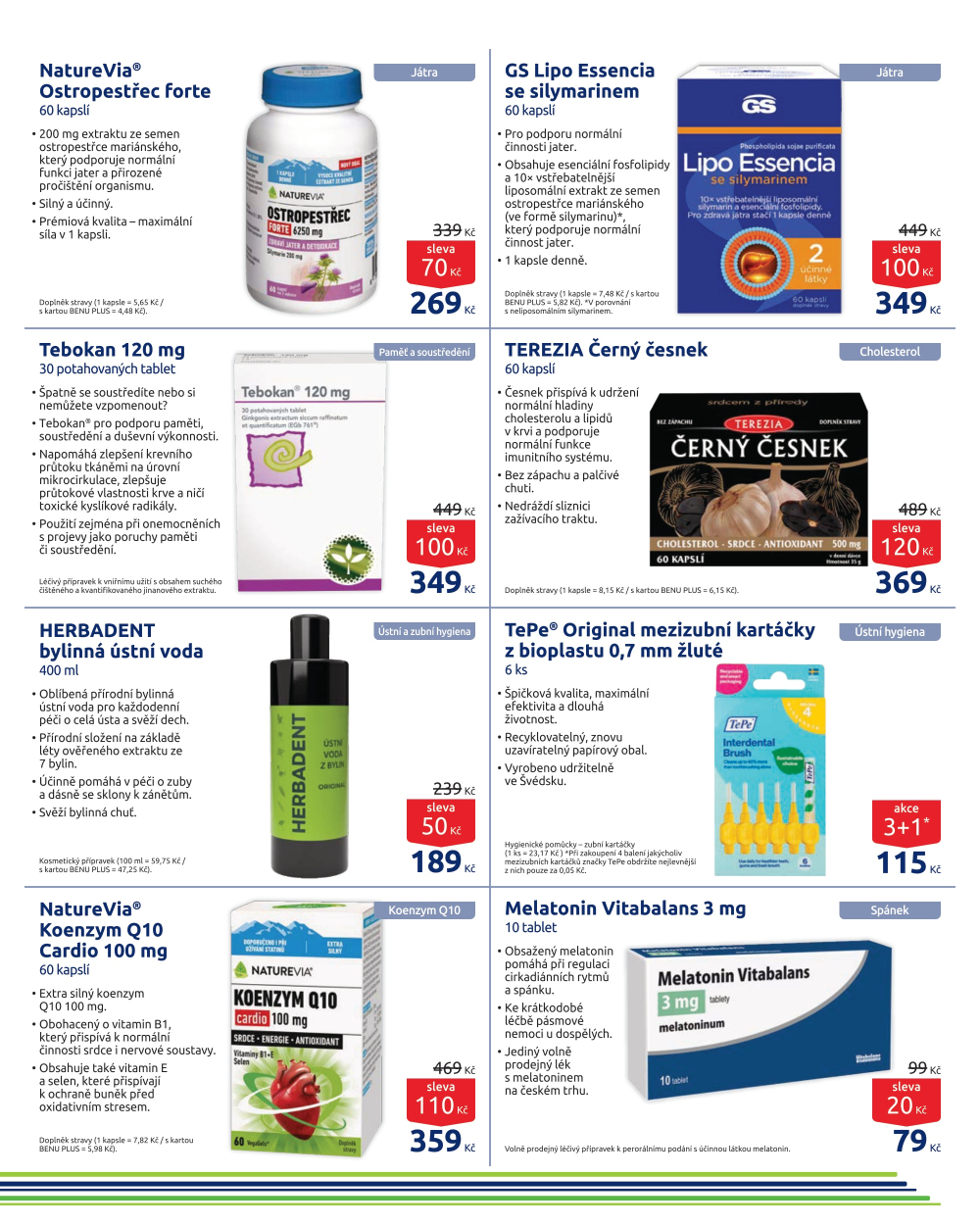 Leták BENU Lékárna leták - strana 9