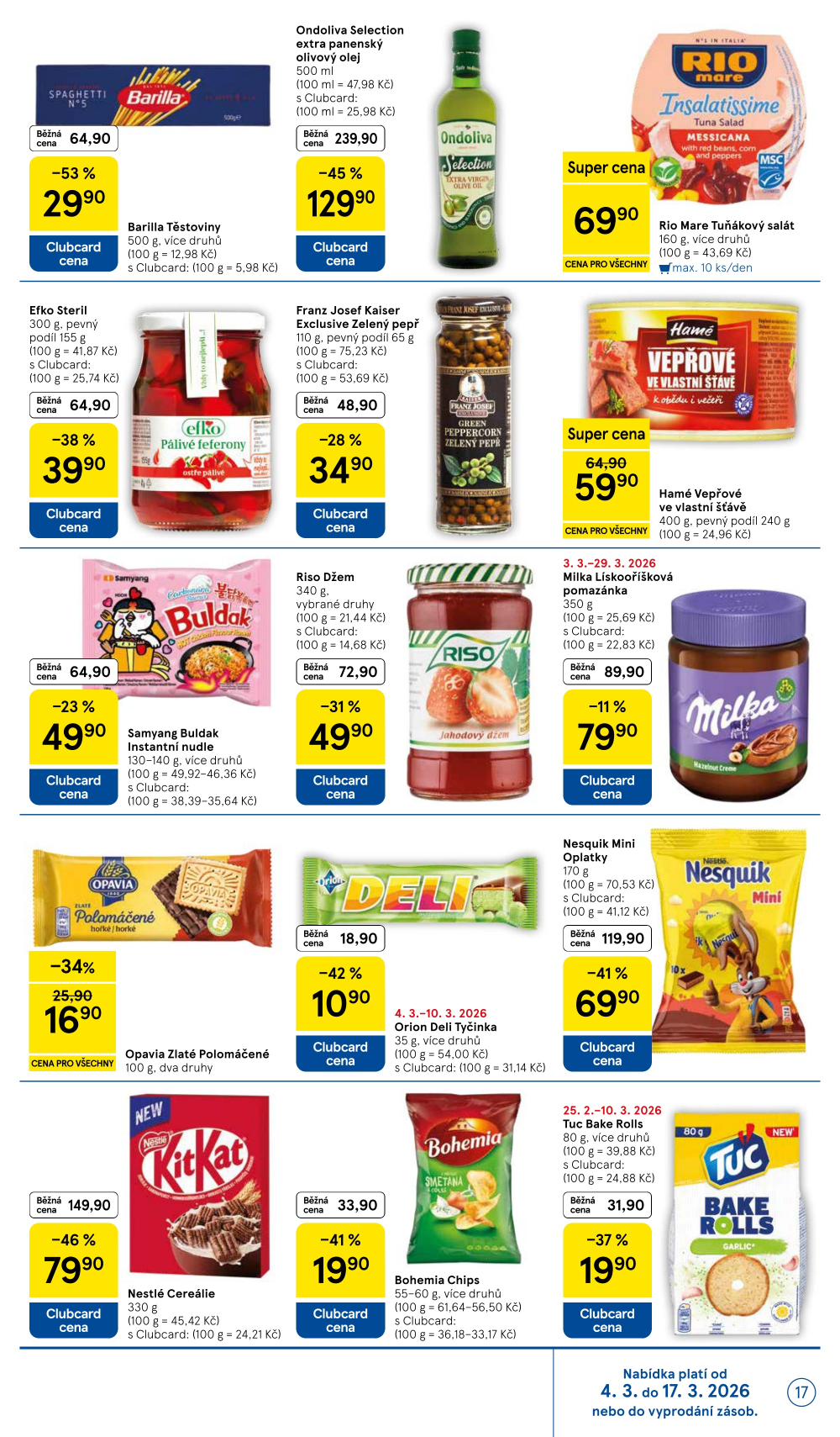 Leták Tesco hypermarket leták - strana 17