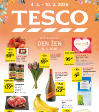 Akční leták Tesco hypermarket 