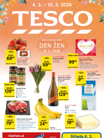 Tesco hypermarket leták