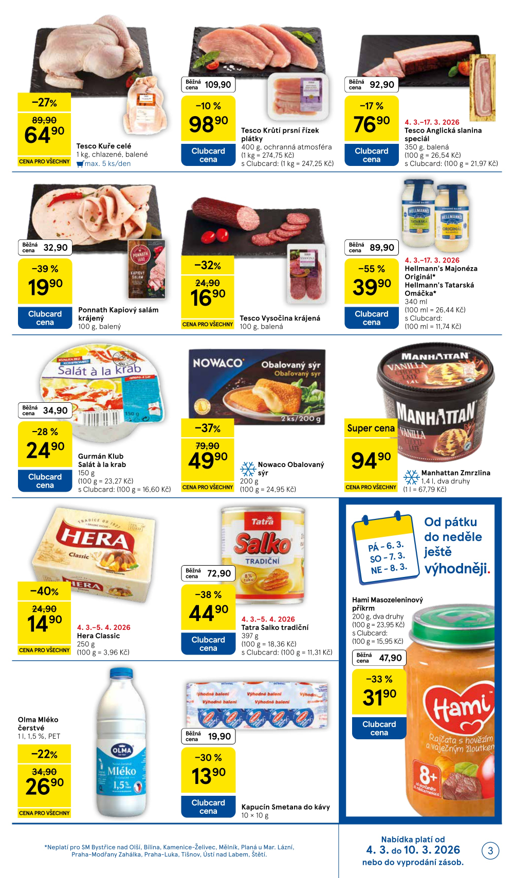 Leták Tesco supermarket leták - strana 3