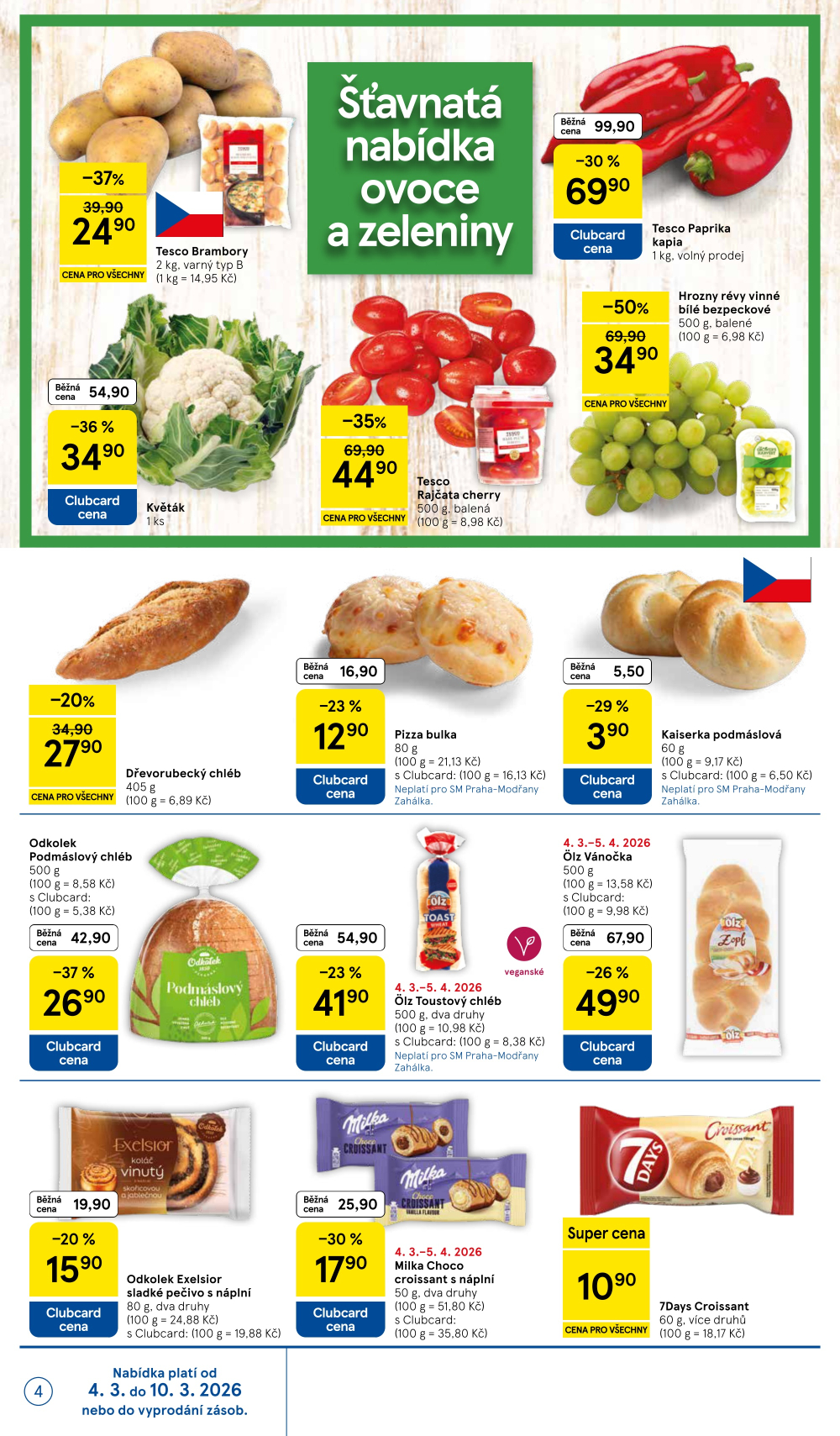 Leták Tesco supermarket leták - strana 4