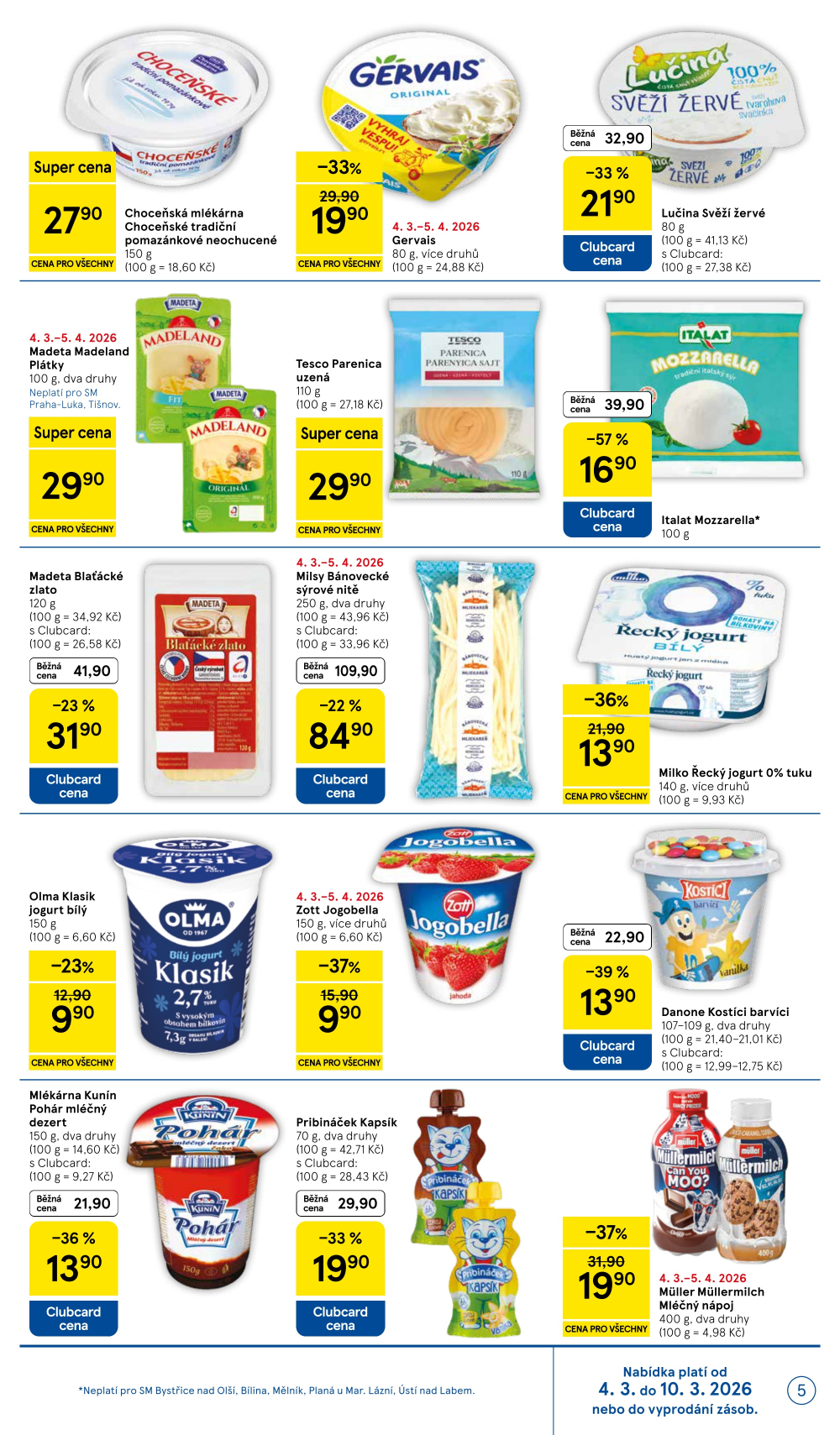 Leták Tesco supermarket leták - strana 5