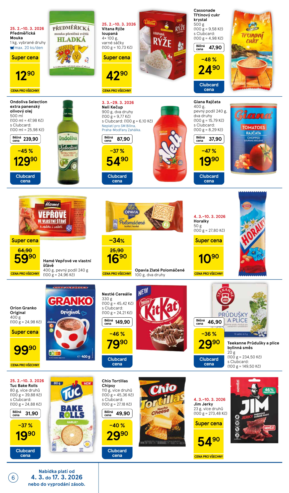 Leták Tesco supermarket leták - strana 6