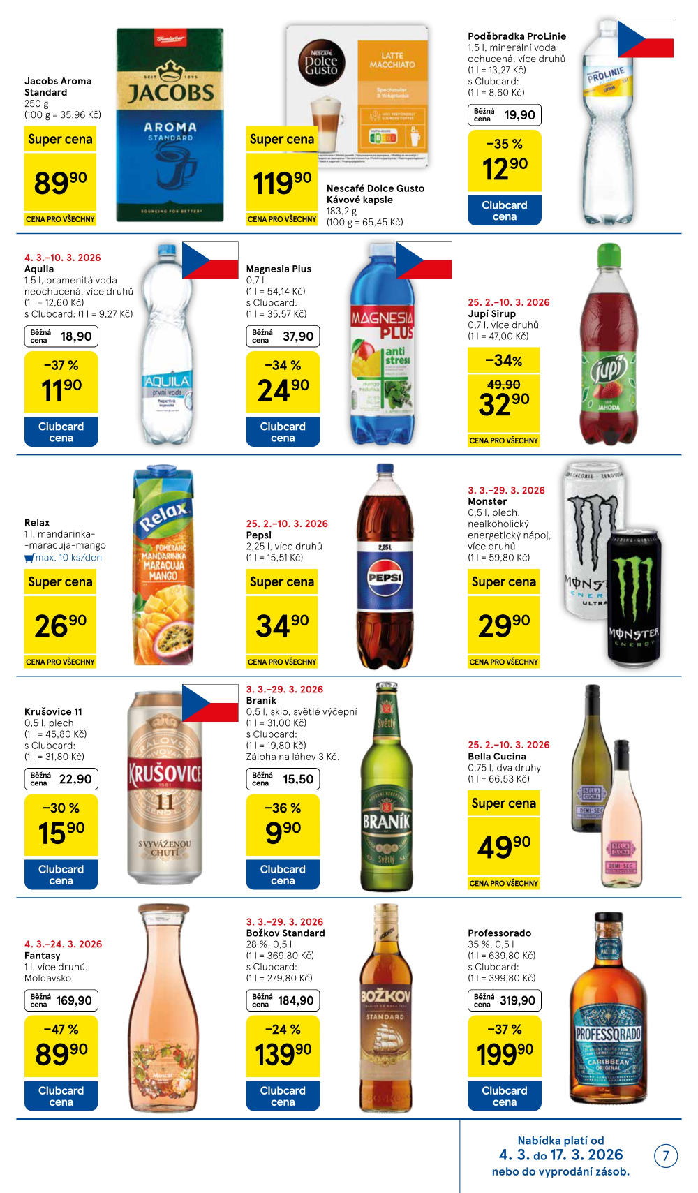 Leták Tesco supermarket leták - strana 7