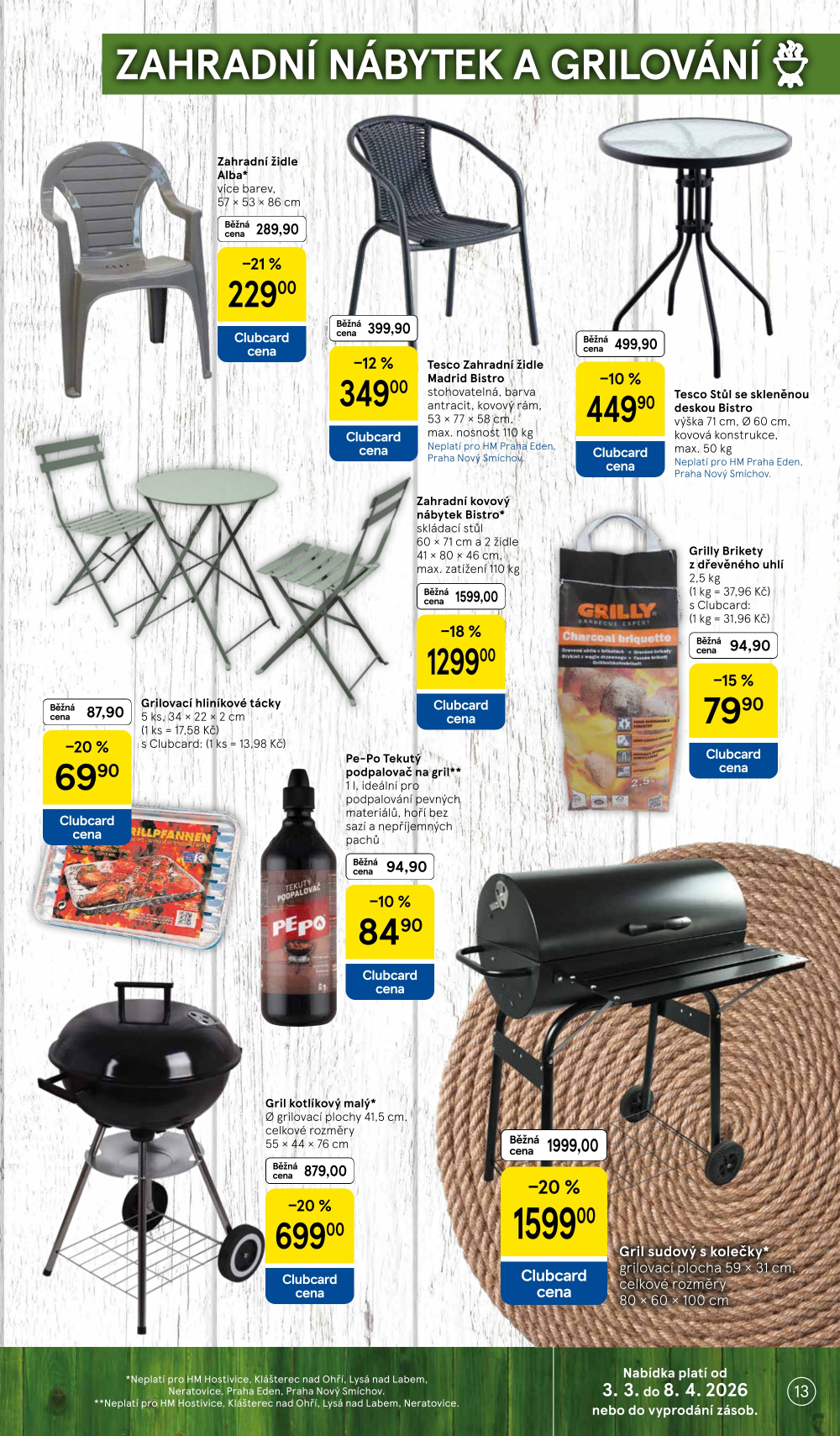 Leták Tesco leták -  Relax ve vaší zahradě - strana 13