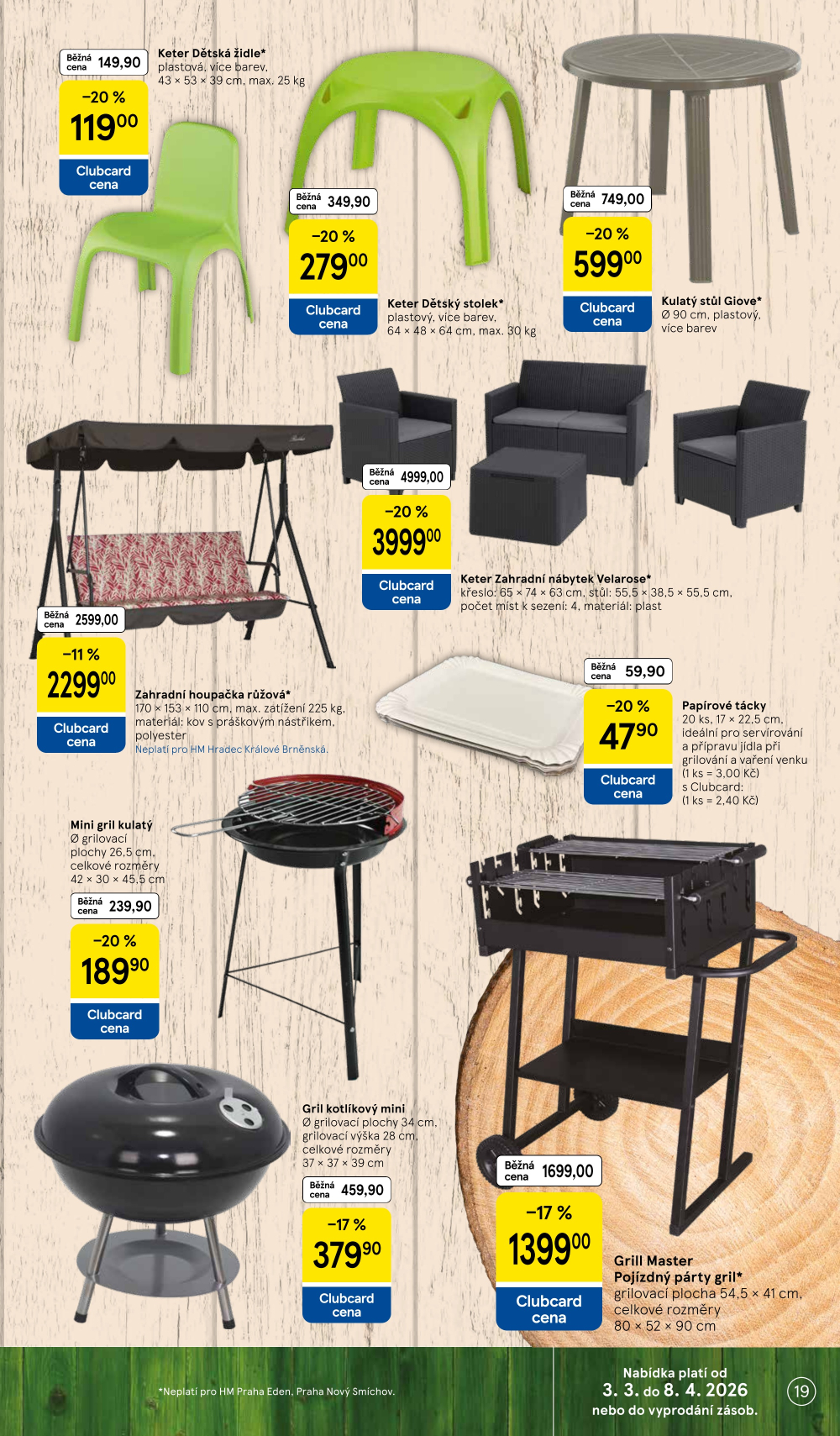 Leták Tesco leták -  Relax ve vaší zahradě - strana 19