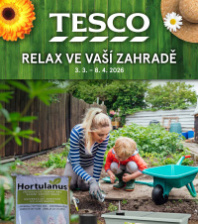 Akční leták Tesco  -  Relax ve vaší zahradě