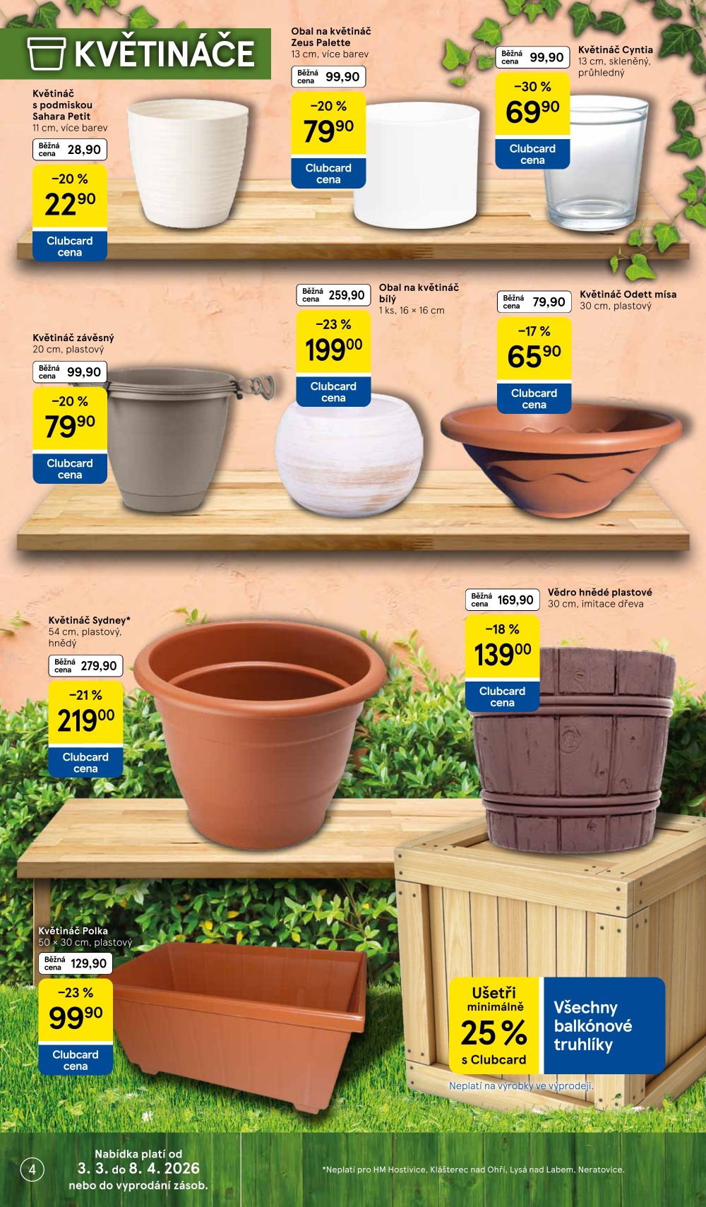 Leták Tesco leták -  Relax ve vaší zahradě - strana 4