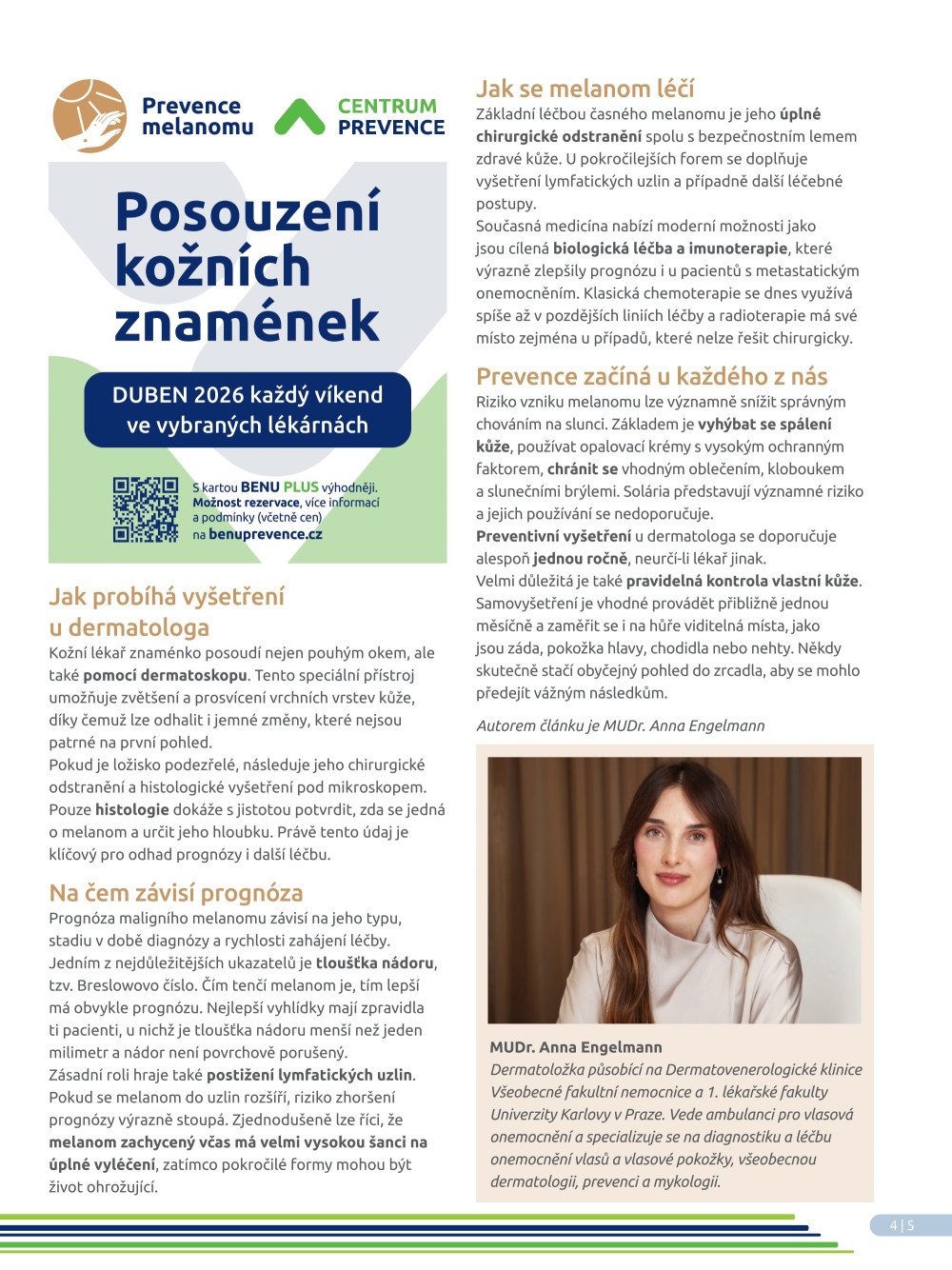 Leták BENU lékárna - Dermo - strana 5