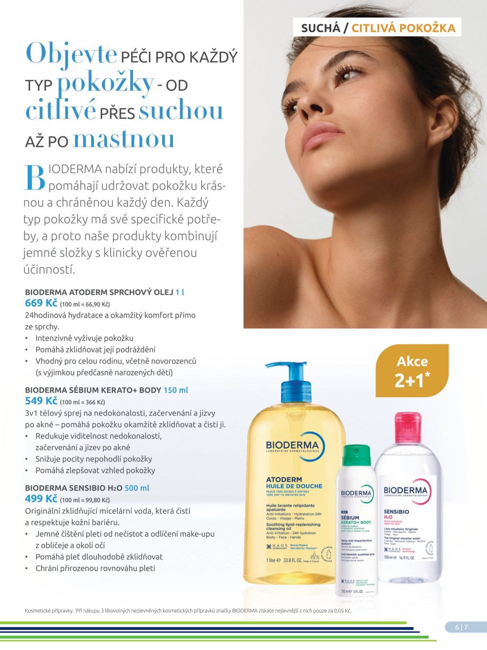 Leták BENU lékárna - Dermo - strana 7