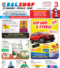 Akční leták Barvy a laky drogerie 