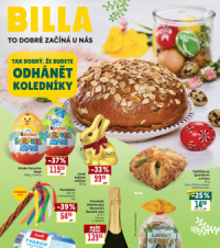 Akční leták BILLA  - Velikonoce