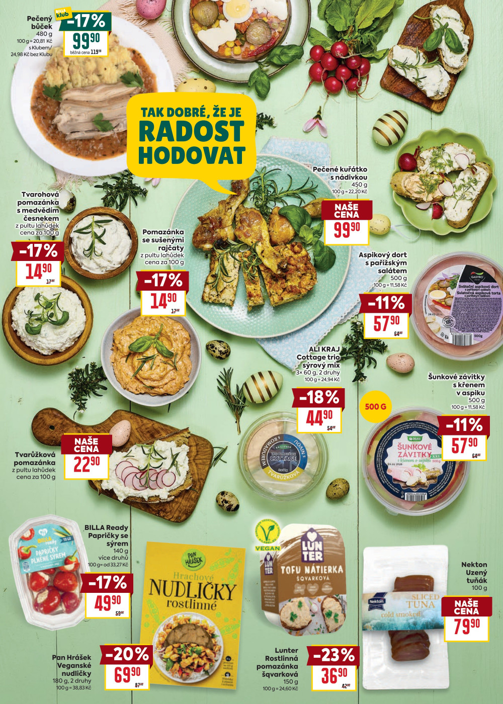 Leták BILLA leták - Velikonoce - strana 4