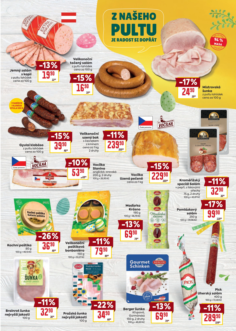 Leták BILLA leták - Velikonoce - strana 7