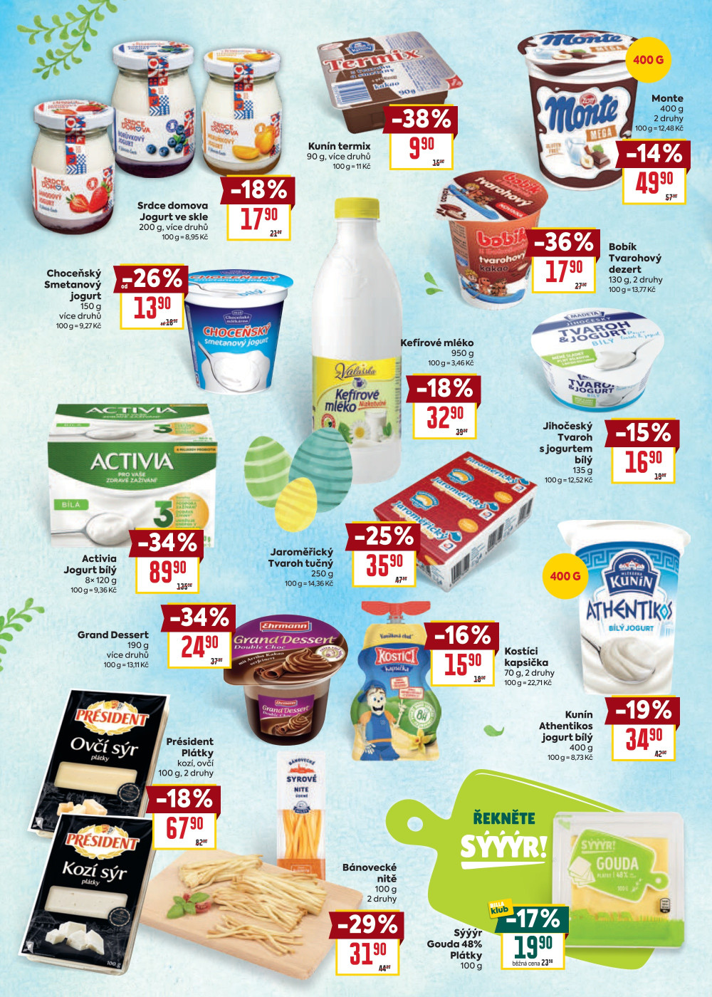 Leták BILLA leták - Velikonoce - strana 8