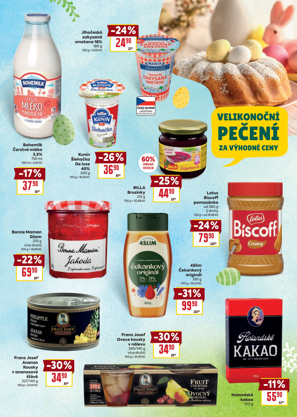 Leták BILLA leták - Velikonoce - strana 9