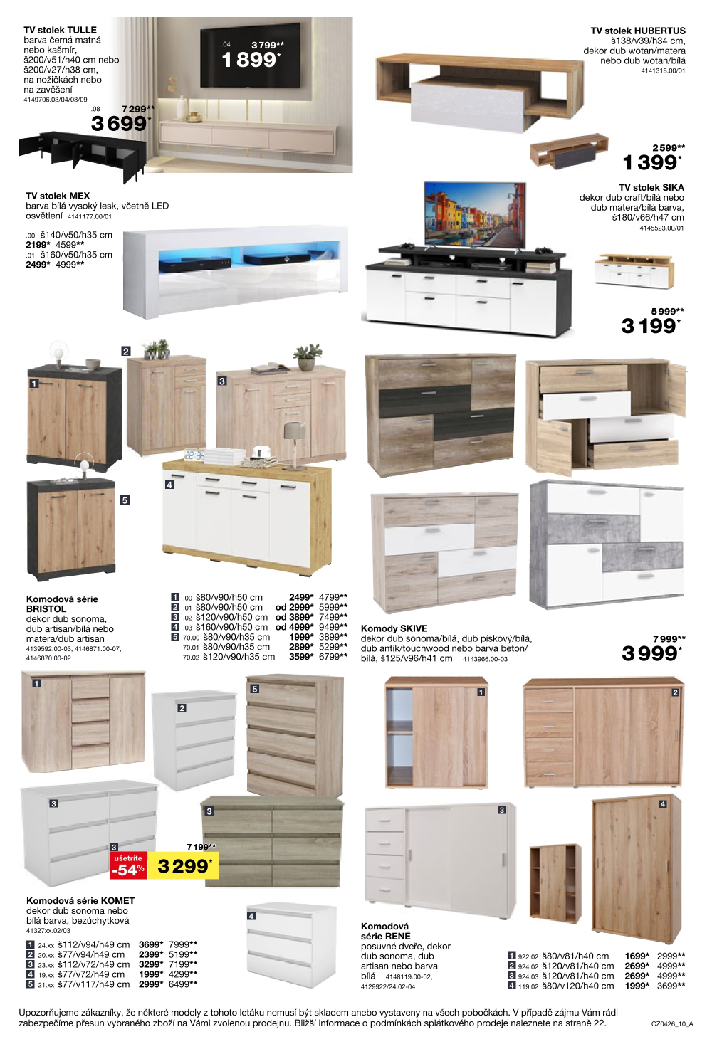 Leták SCONTO Nábytek leták - strana 10