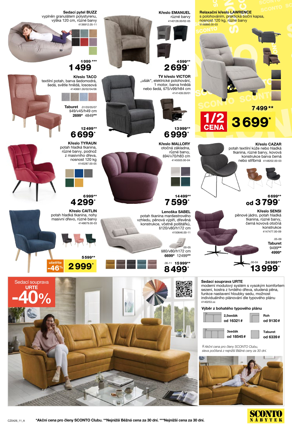 Leták SCONTO Nábytek leták - strana 11
