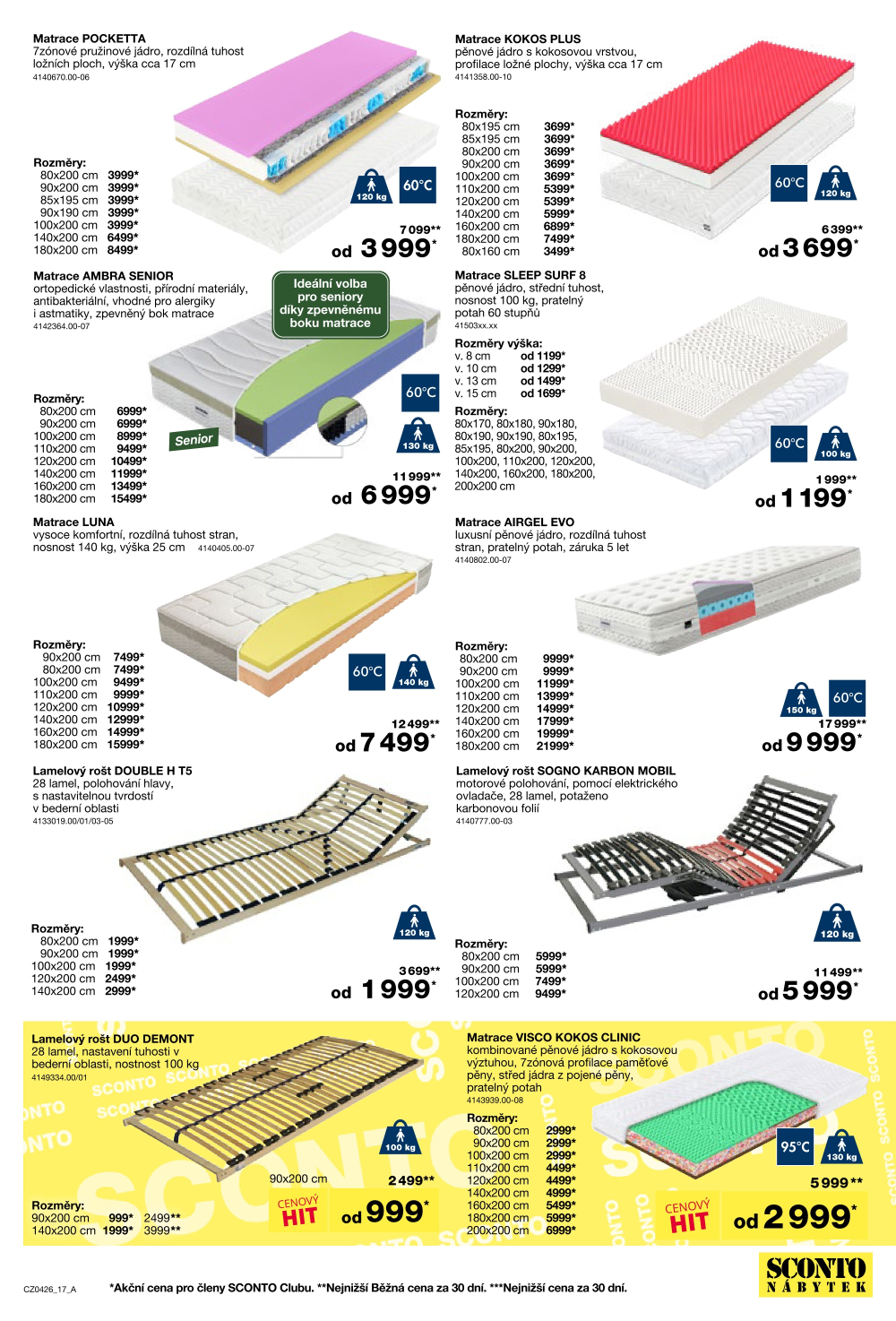 Leták SCONTO Nábytek leták - strana 17