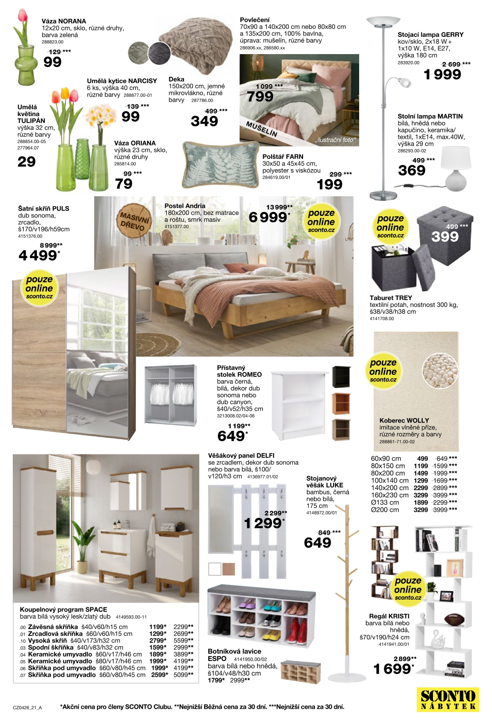 Leták SCONTO Nábytek leták - strana 21