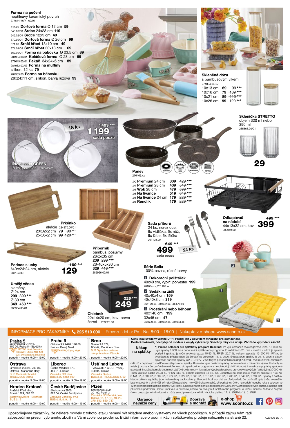 Leták SCONTO Nábytek leták - strana 22