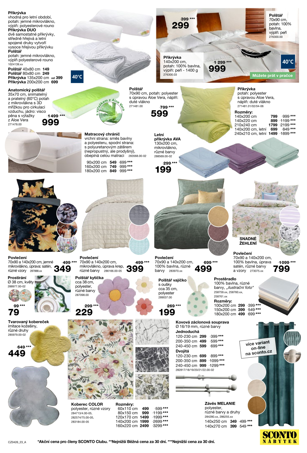 Leták SCONTO Nábytek leták - strana 23