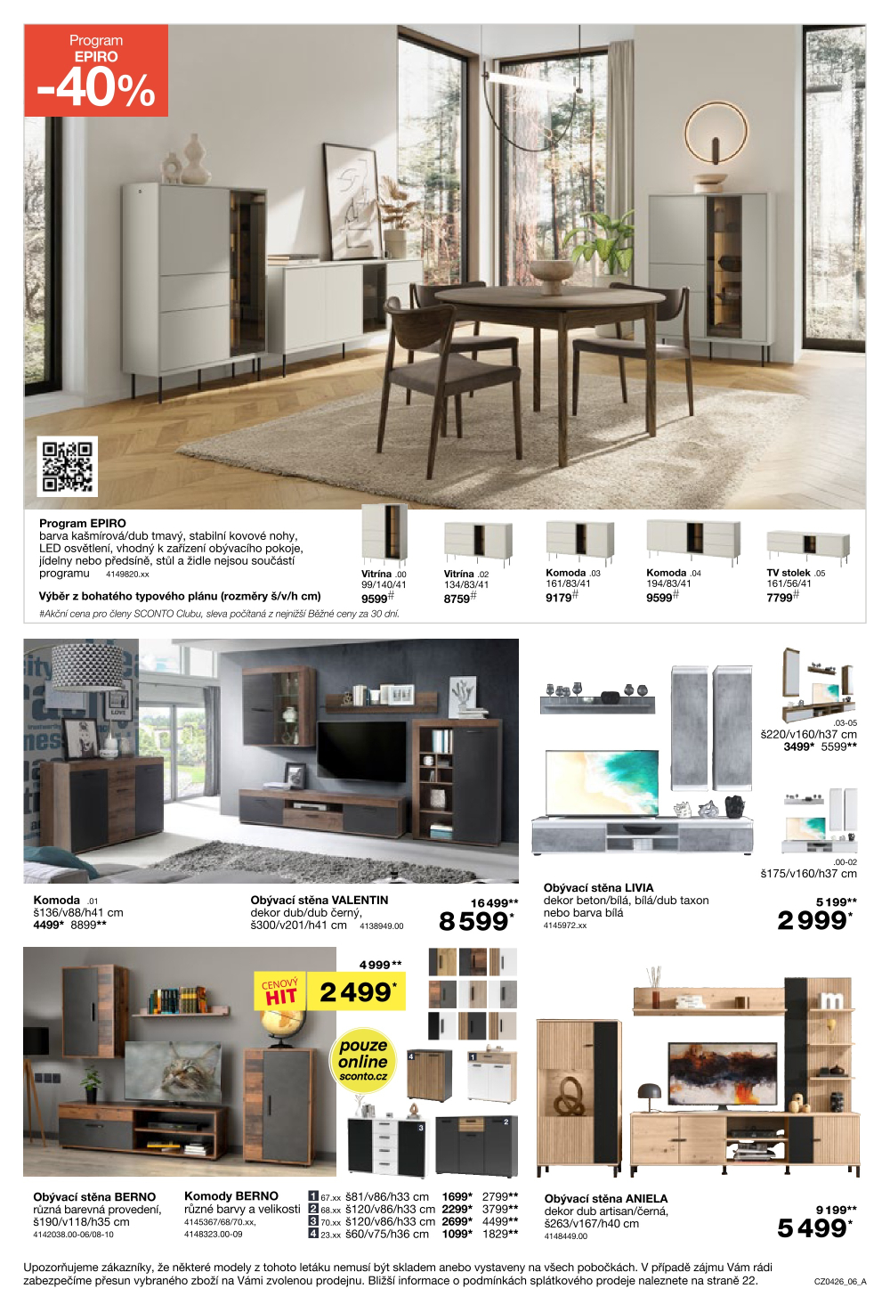 Leták SCONTO Nábytek leták - strana 6