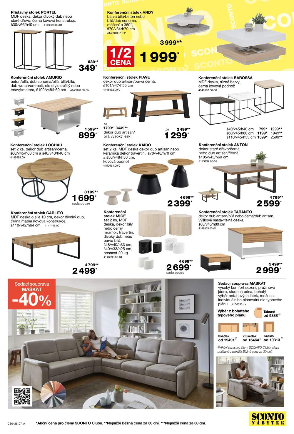 Leták SCONTO Nábytek leták - strana 7