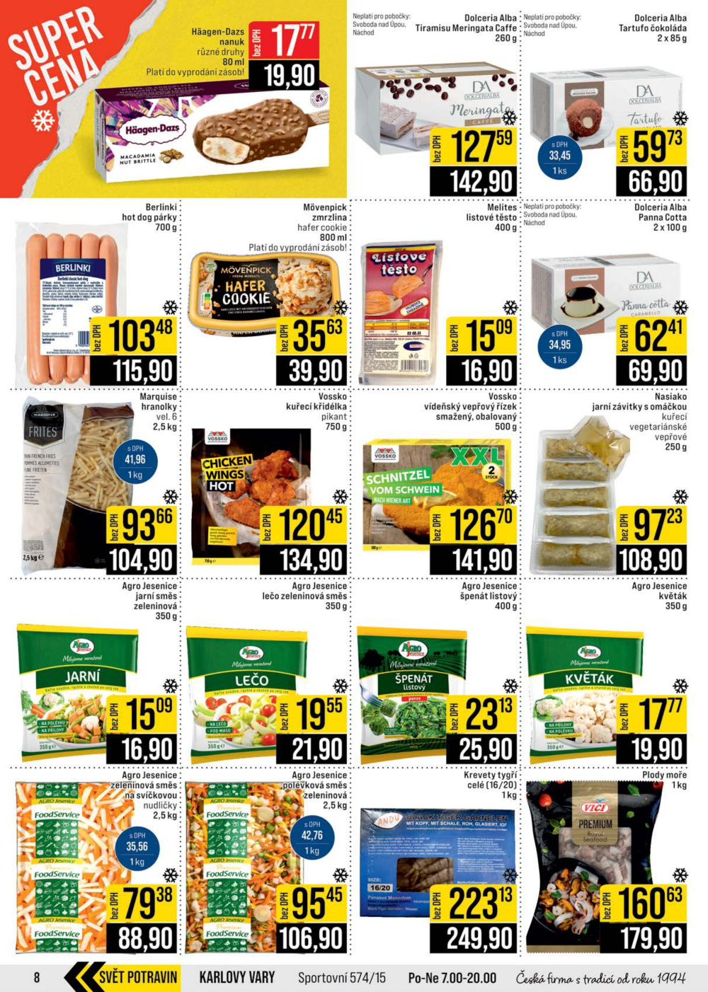 Leták JIP leták CC Cash & Carry - České Budějovice, Most, Náchod, Svoboda nad Úpou, Sušice - strana 8