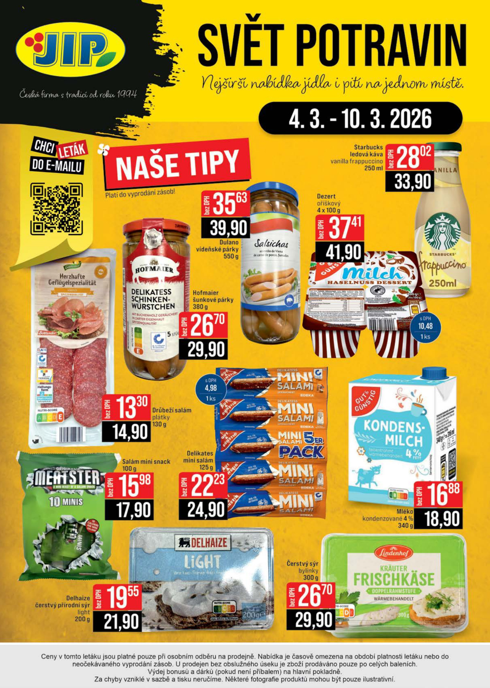Leták JIP leták CC Cash & Carry - Brno, Ostrava, Praha, Polička, Olomouc, Karlovy Vary, Zlín, Jilemnice, Pardubice - strana 24