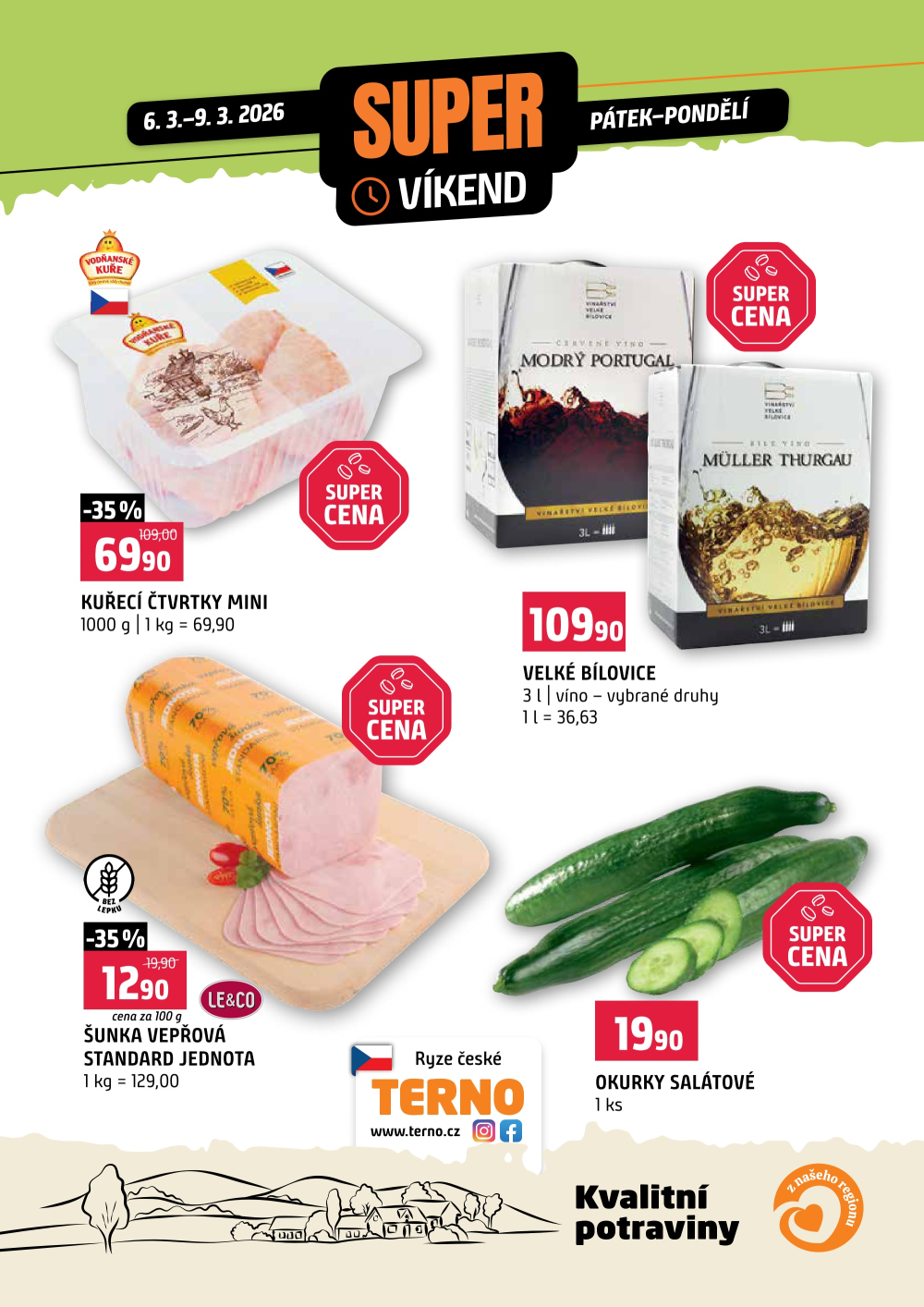 Leták Terno leták - Víkendovka - strana 1