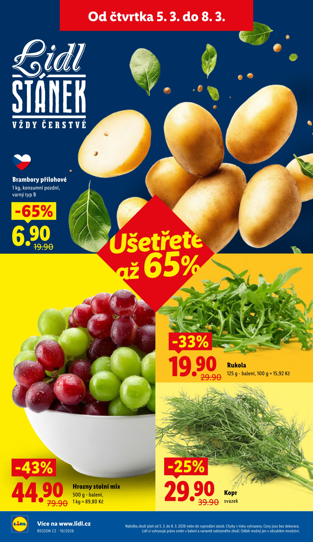 Leták Lidl leták od čtvrtka - Mezinárodní den žen - strana 10