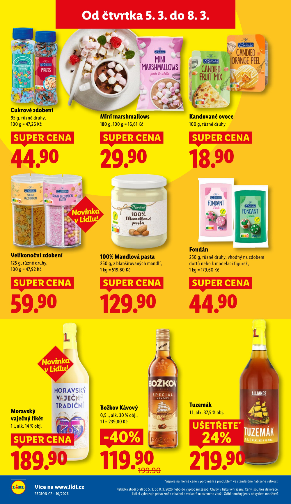 Leták Lidl leták od čtvrtka - Mezinárodní den žen - strana 26
