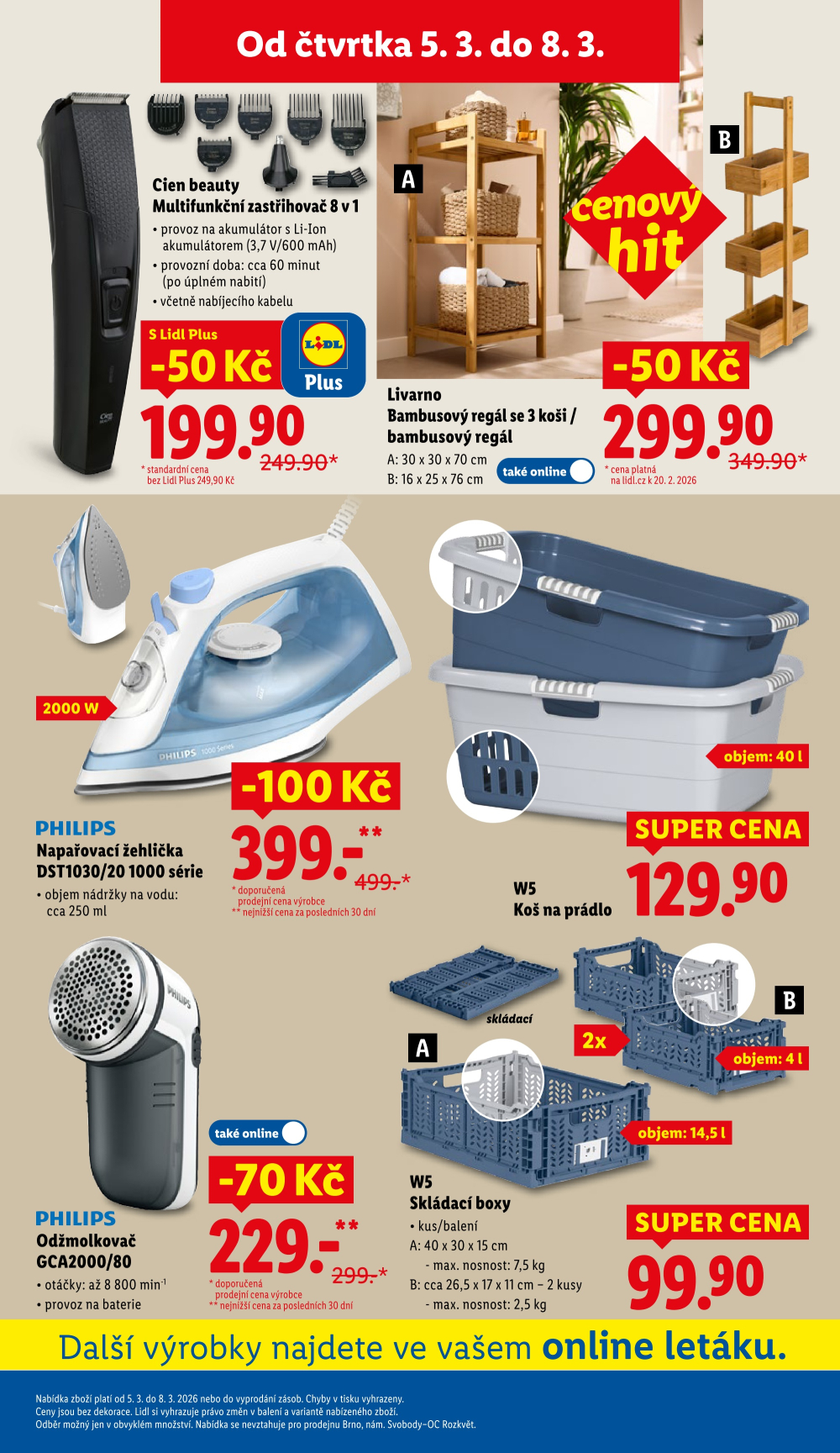 Leták Lidl leták - Nabídka spotřebního zboží - strana 17