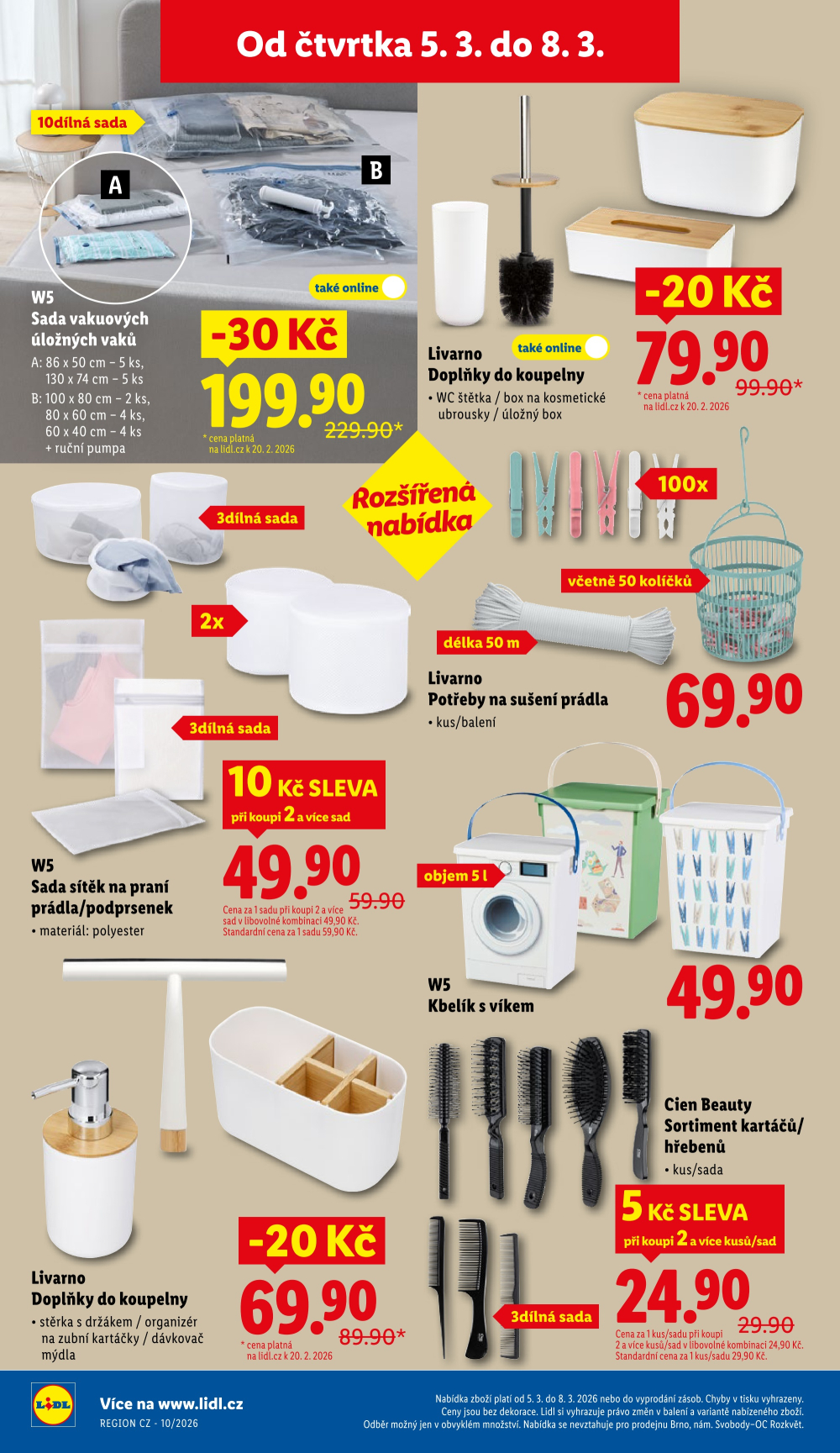 Leták Lidl leták - Nabídka spotřebního zboží - strana 18