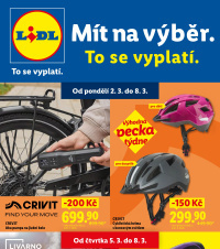 Akční leták Lidl  - Nabídka spotřebního zboží