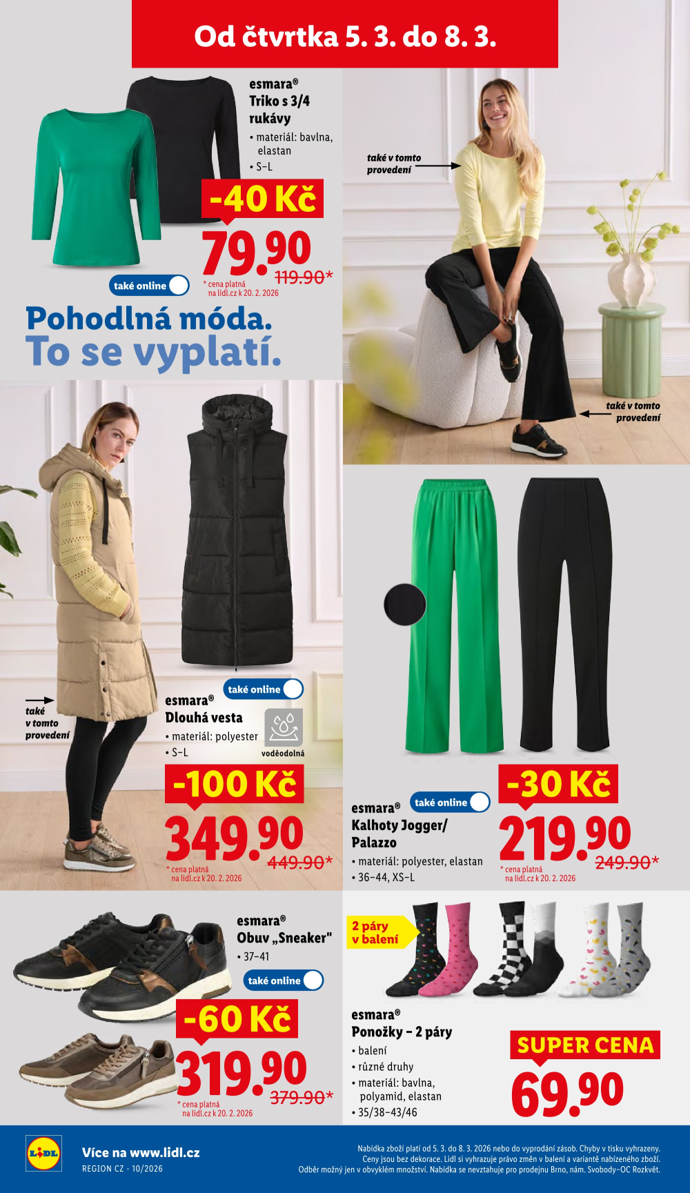 Leták Lidl leták - Nabídka spotřebního zboží - strana 22