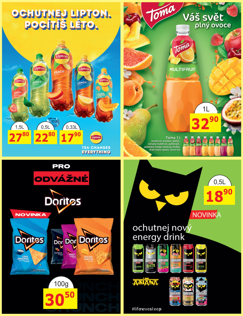 Leták BENE NÁPOJE leták - strana 13