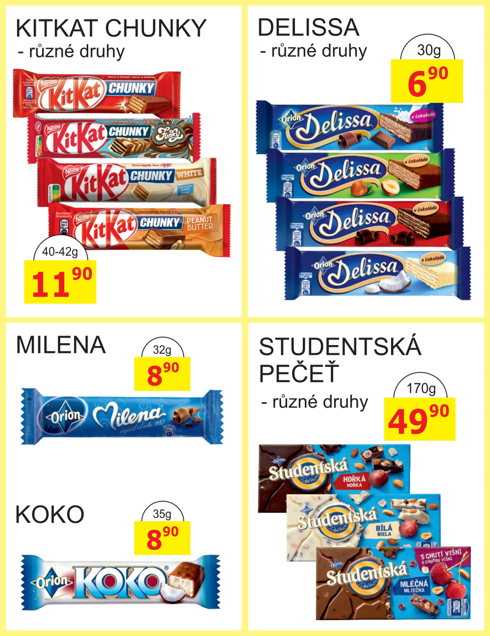 Leták BENE NÁPOJE leták - strana 16