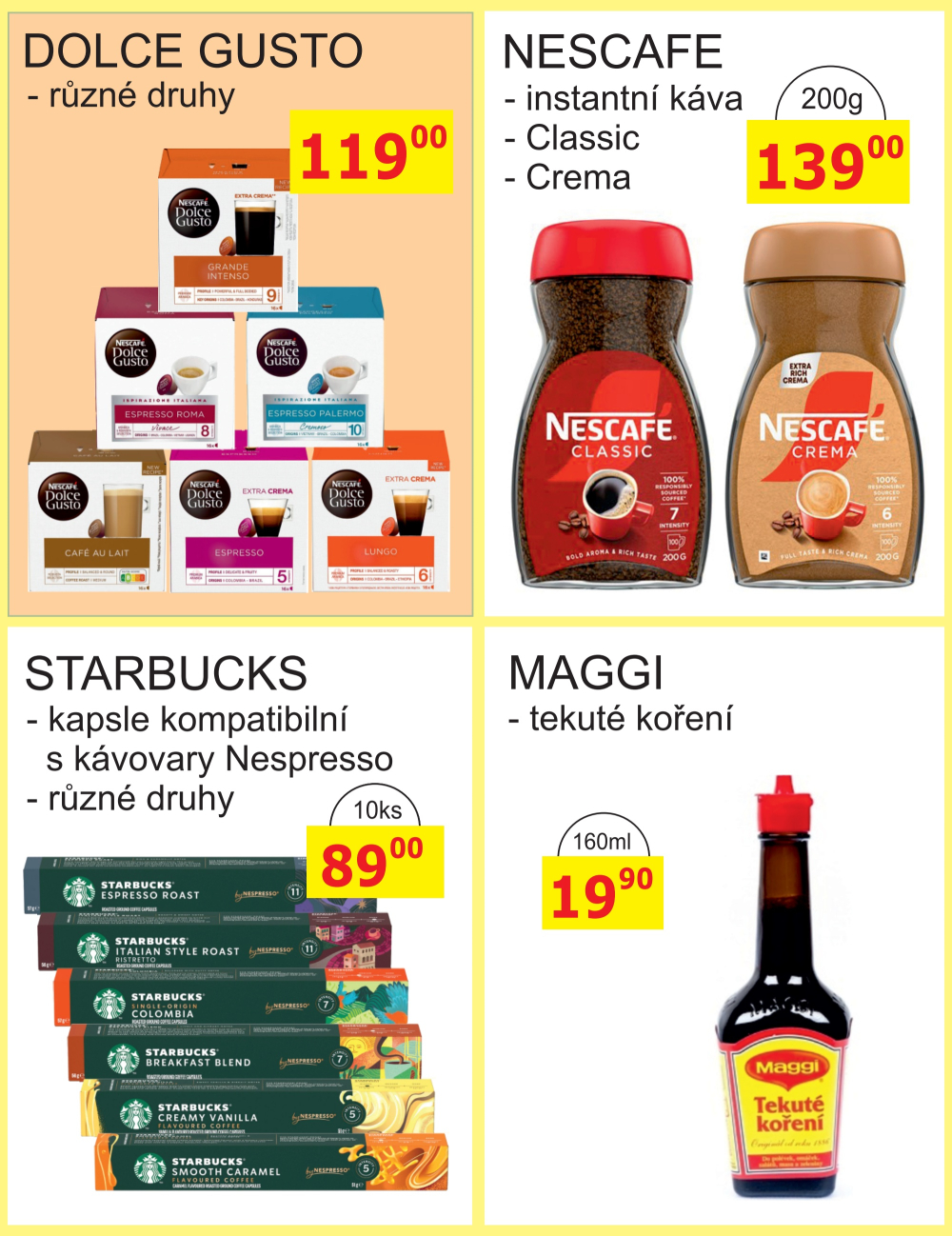 Leták BENE NÁPOJE leták - strana 17