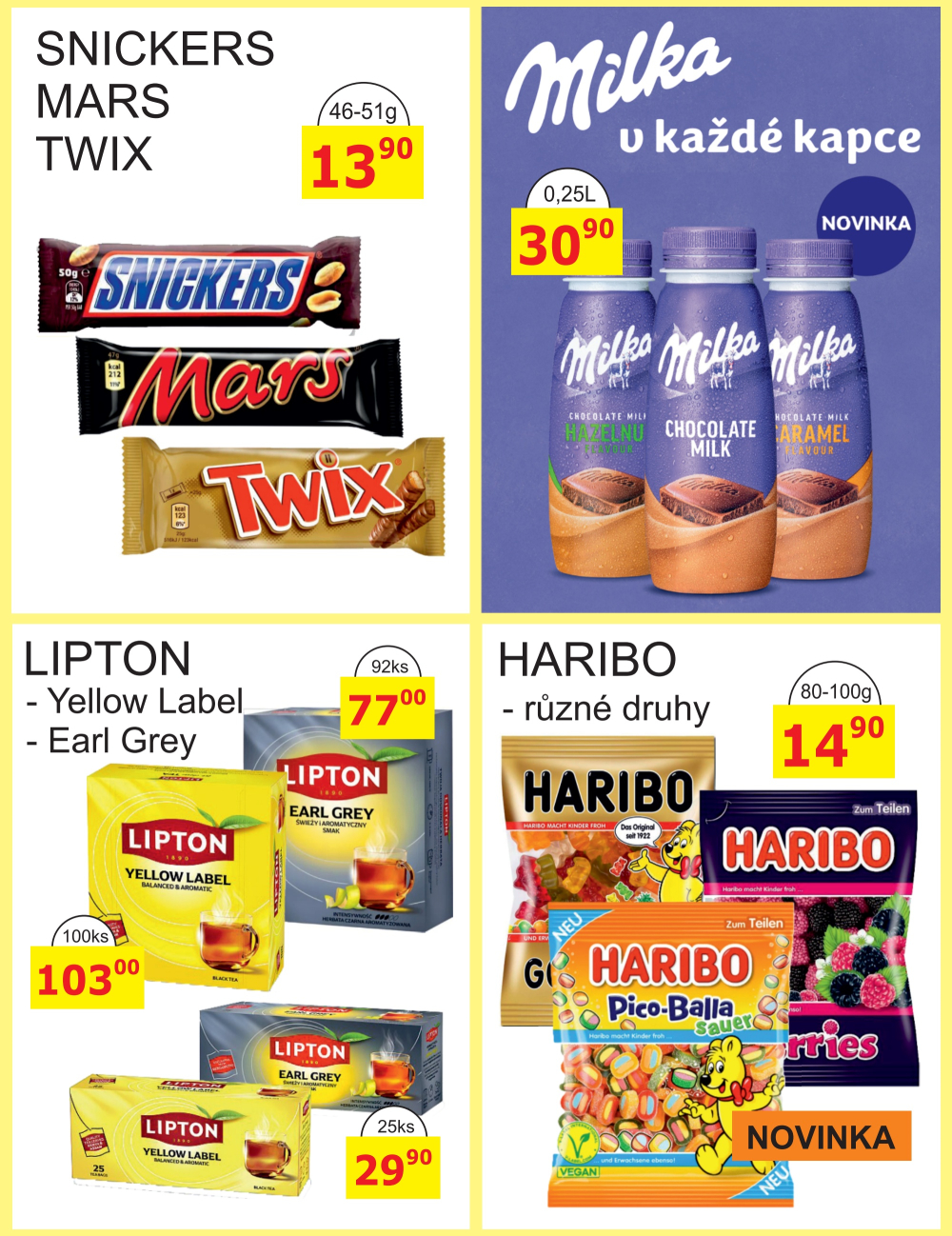 Leták BENE NÁPOJE leták - strana 18