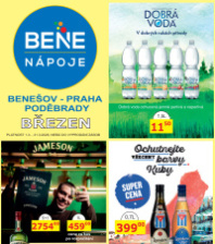 Akční leták BENE NÁPOJE 