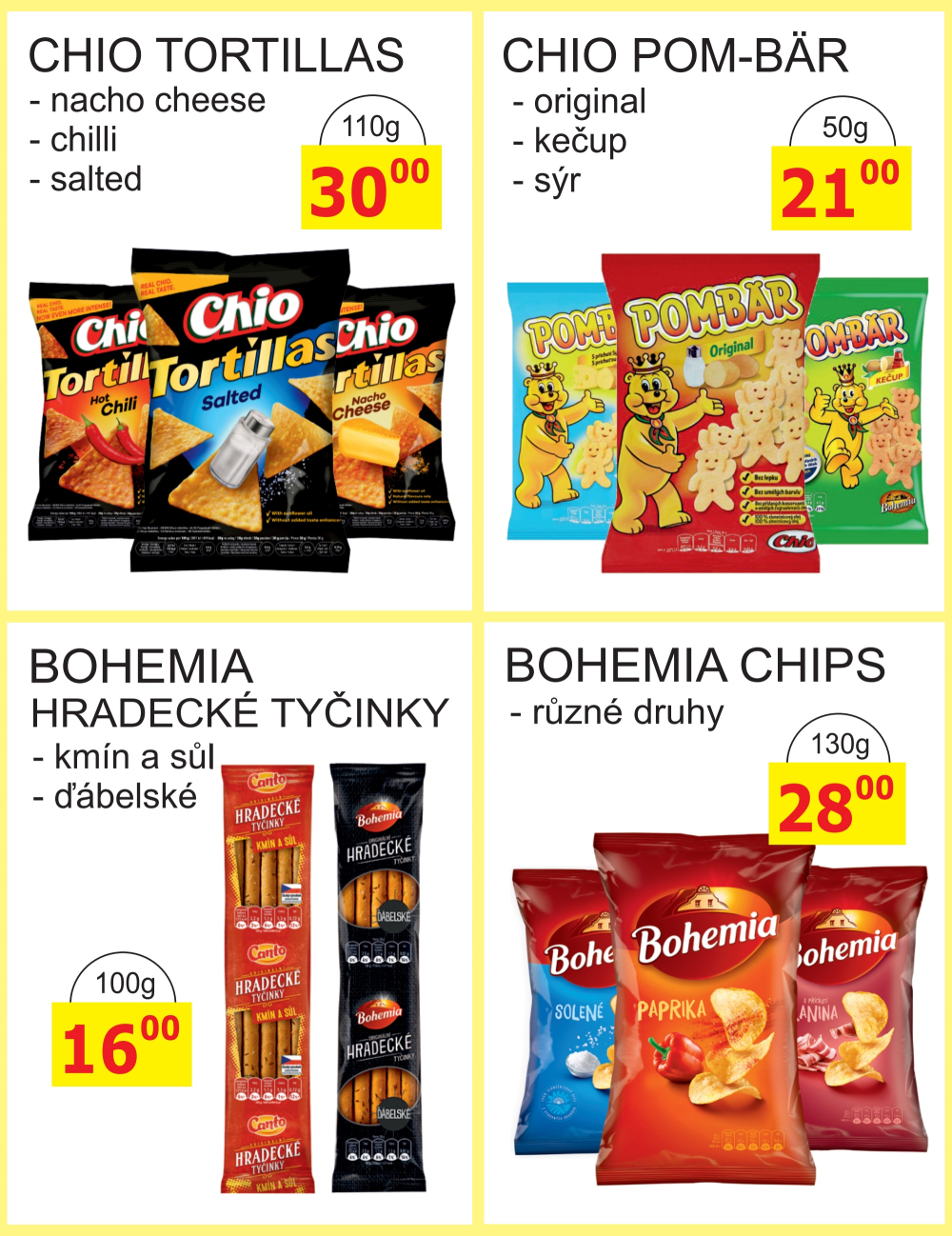 Leták BENE NÁPOJE leták - strana 21