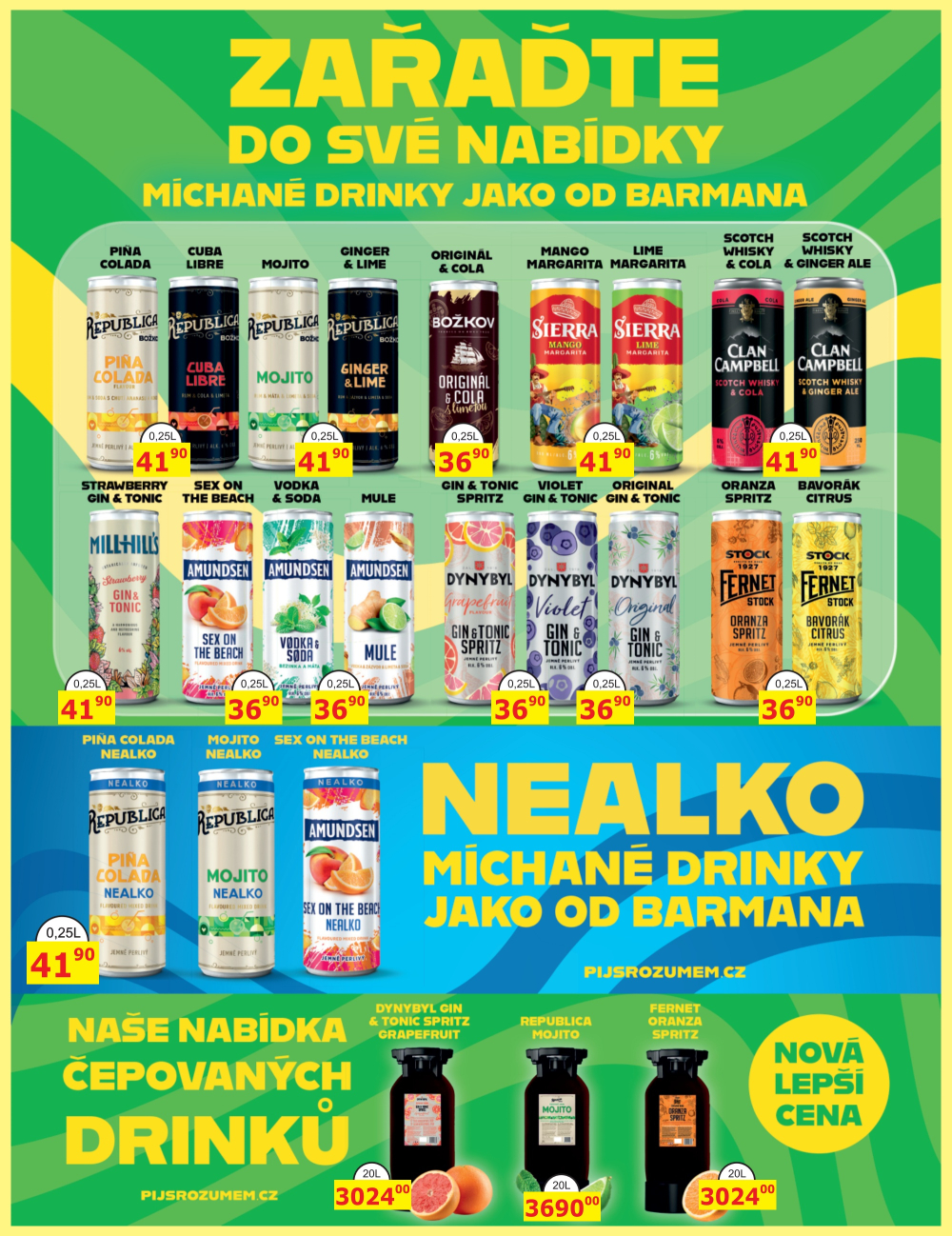 Leták BENE NÁPOJE leták - strana 32