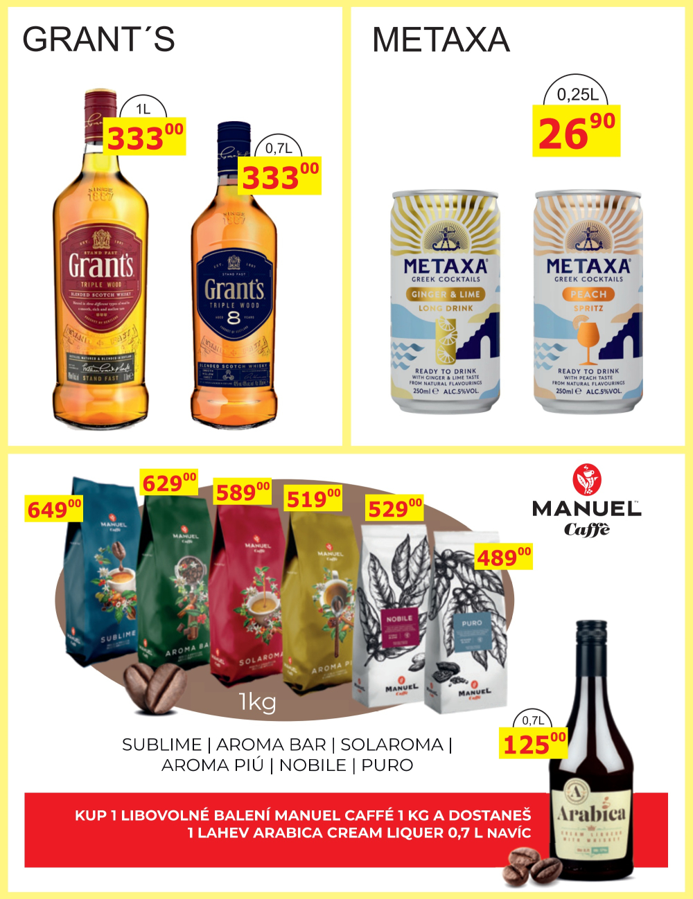 Leták BENE NÁPOJE leták - strana 48