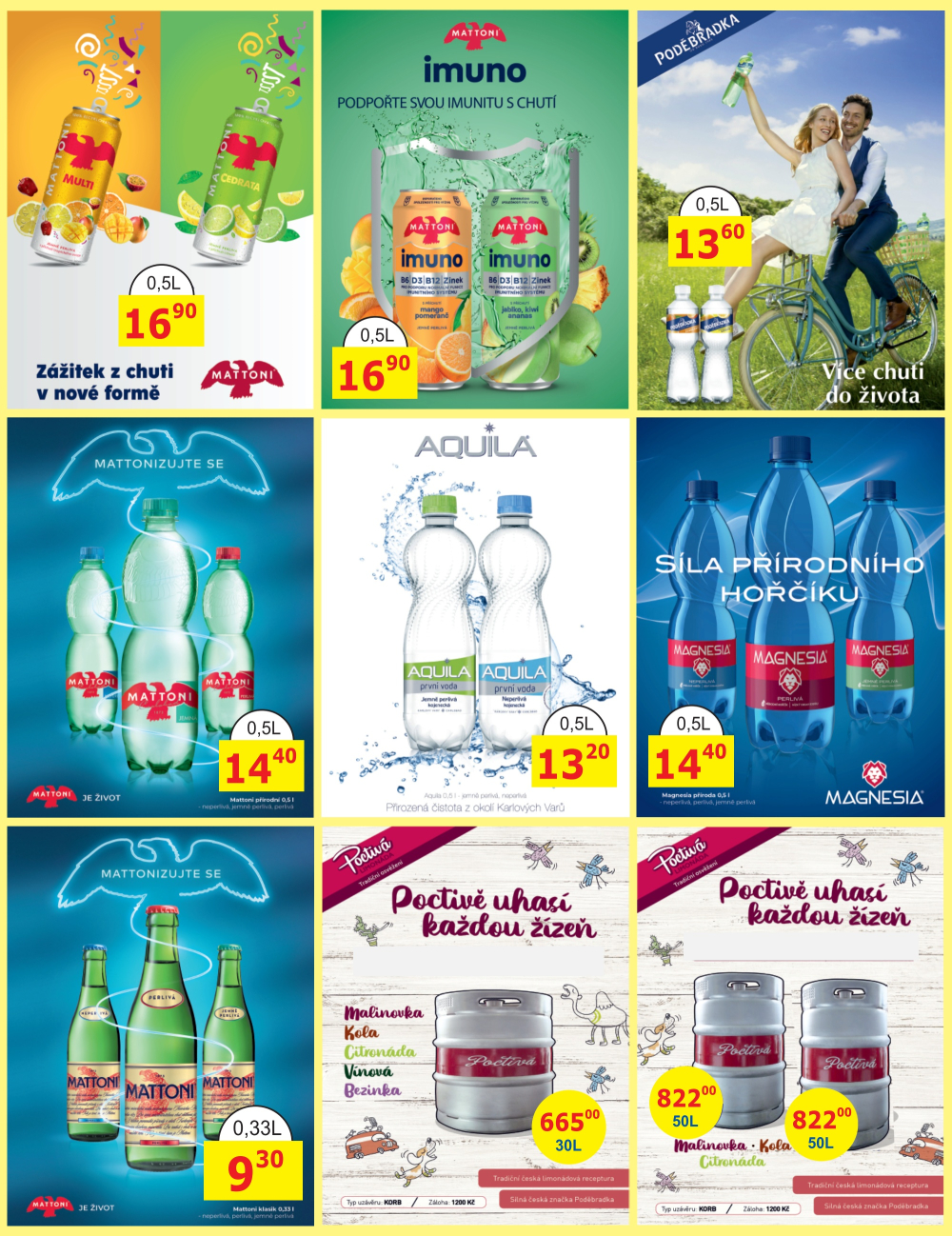 Leták BENE NÁPOJE leták - strana 7