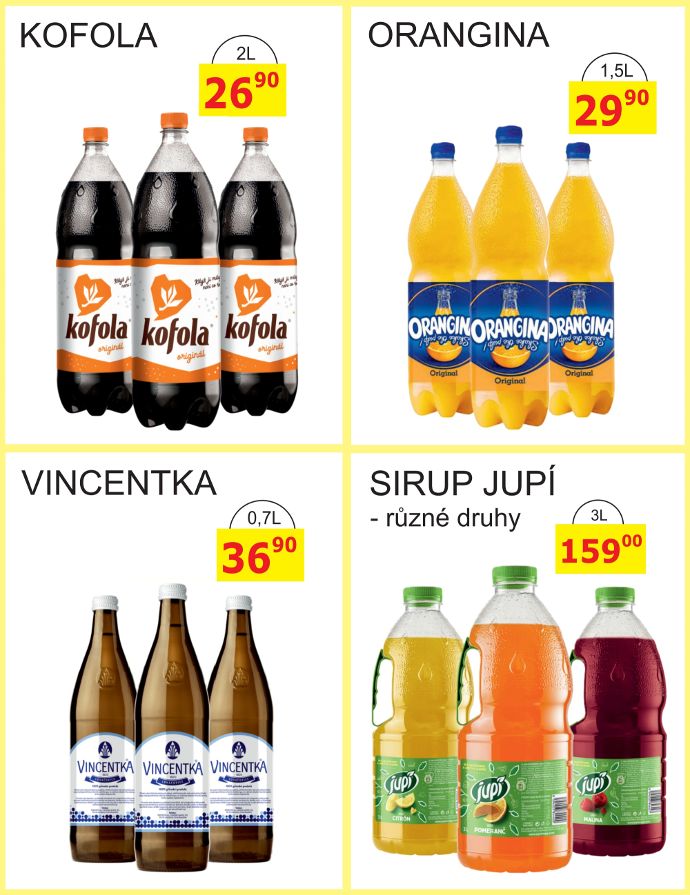 Leták BENE NÁPOJE leták - strana 9